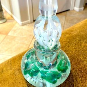 Paperweight/ perfume bottle